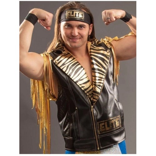 All Elite Wrestling The Young Bucks Leather Vest